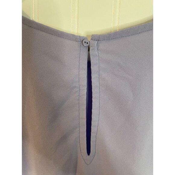 Zella Lavender Sleeveless Midi Dress With Cinched Waist & Pockets Size Large - Picture 6 of 11